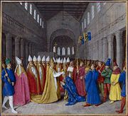 Le 25 décembre 800, Charlemagne est couronné empereur par le pape Léon III.