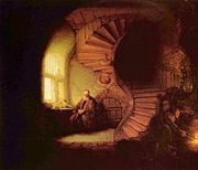 "Le philosophe", par Rembrandt (1633).