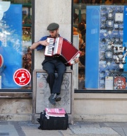 Un accordéoniste