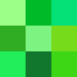 Différentes nuances du vert