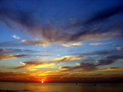 Un "coucher de soleil"